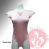 Leotard-L42-Short-Sleeve-Ruched-Pastel-Pink-Front-Mannequin