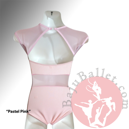 Leotard-L9-Pastel-Pink-Back-Mannequin
